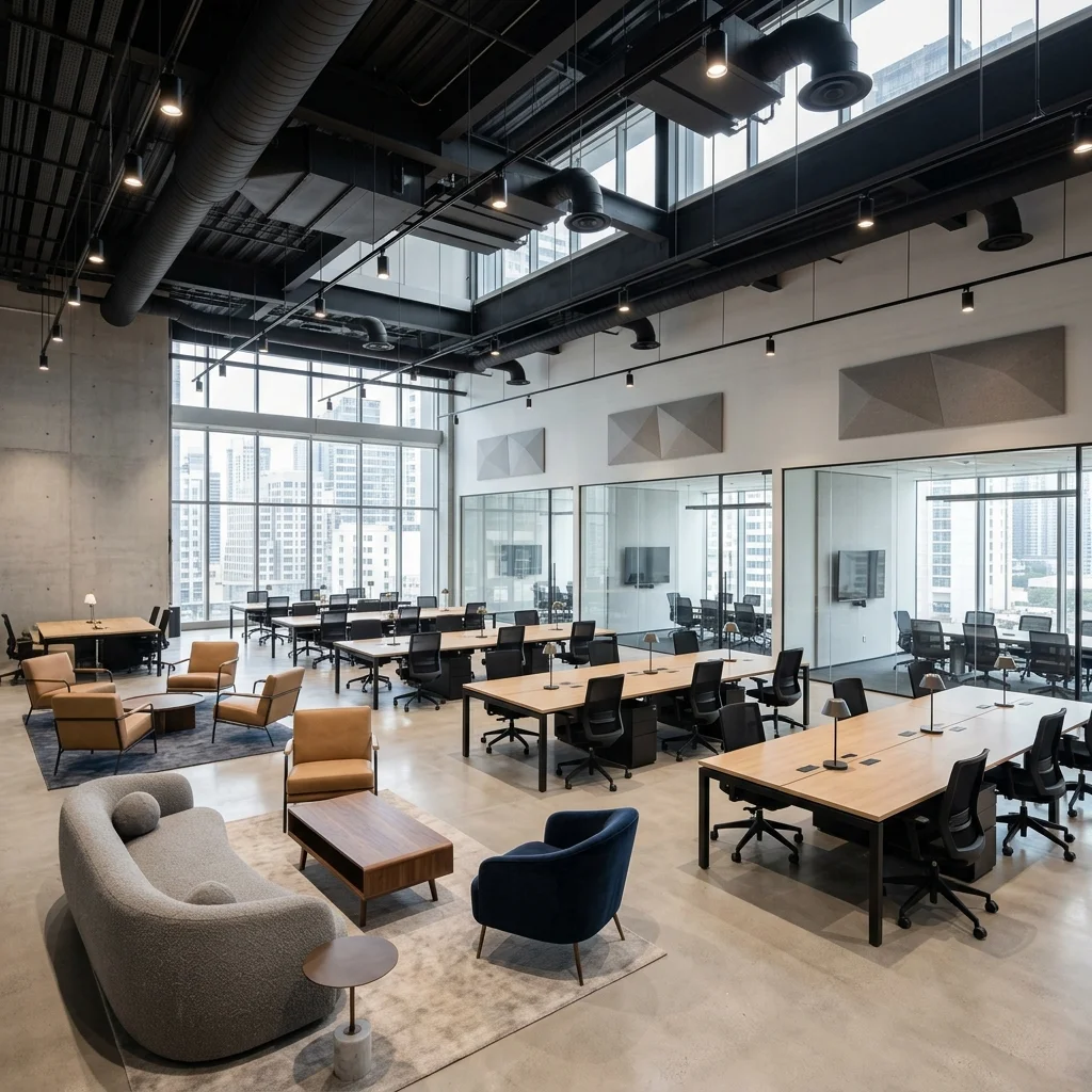 Coworking space coffee bar